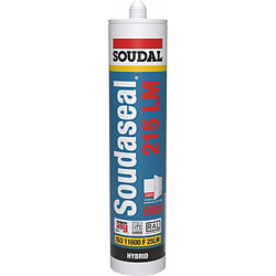 Mastic d'étanchéité Soudaseal 215 noir SOUDAL (Par 12)