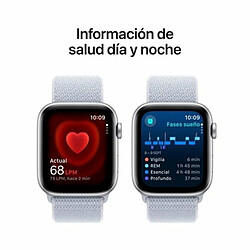 Montre intelligente Apple Watch SE GPS 44mm Argenté 44 mm pas cher