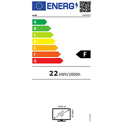 Écran Acer KA242YEBI 23,8" 100 Hz