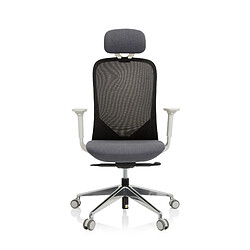 Siège de bureau / Siège pivotant AVEZA PRO tissu/tissu maille noir hjh OFFICE