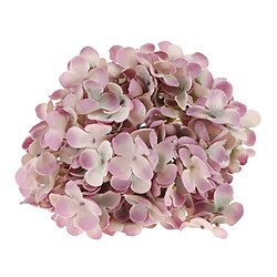 hortensia artificiel fleur en soie arrangements floraux pourpre