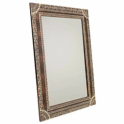 Avis Miroir mural Alexandra House Living verre Bois MDF 1 x 57 x 42 cm