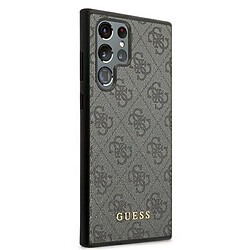 Avis Guess Maroquinerie Guess Samsung Galaxy S22 Ultra - Coque 4G Logo Gris