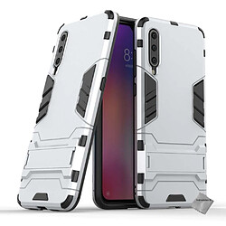 Htdmobiles Coque rigide anti choc pour Xiaomi Mi 9 + film ecran - ARGENT