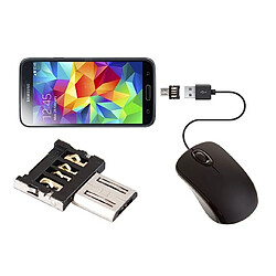 GUPBOO Adaptateur NANO OTG HOST USB MicroUSB Tablette Smartphone,JL749