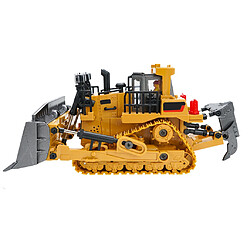 Excavateur Télécommandé 2.4G Enfant 9 Canaux Jouet Bulldozer Lourd Alliage Aluminium YONIS