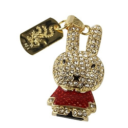 Acheter Wewoo Clé USB rouge Lapin en forme de diamant bijoux USB Flash Disk 32 Go,