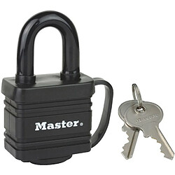 Master Lock Cadenas avec couverture Thermoplastique Masterlock - Longueur 40 mm