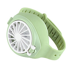 Acheter Mini Ventilateur Portable Montre USB Enfants Ventilateur Personnel Pour Le Refroidissement De L'air Vert