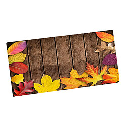 Avis Tapis De Sol De Tapis De Salon De Tapis De Noël 47x16inch Leaves