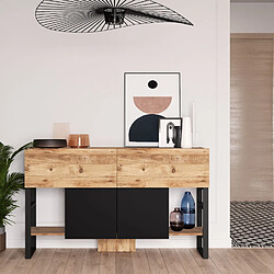 Concept Usine Console avec rangements style industriel TARI