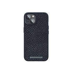 Avis NJORD Coque pour iPhone 14 MagSafe en Cuir de Saumon Noir