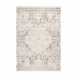 Paris Prix Tapis Imprimé Vintage Palace Gris 120 x 170 cm