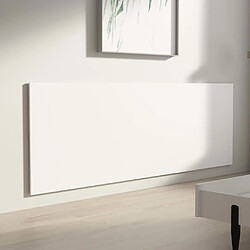 Avis vidaXL Tête de lit murale Blanc 240x1,5x80 cm Bois d'ingénierie