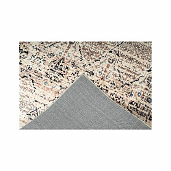 Acheter Paris Prix Tapis Vintage Motif Oriental Galaxy IV Beige & Bleu 80 x 150 cm