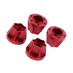 Acheter Adaptateur D'entraînement De Moyeu De Jante Hexagonal De Roue De 15 Mm Pour 1/10 Axial SCX10 TRX4 D90 Rouge