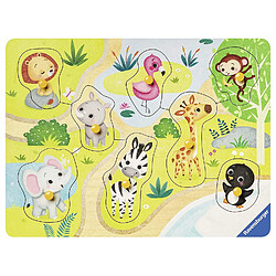 Ravensburger 03687 ? Les Voyages Au Zoo, My First Wooden Puzzle