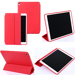 Etui nouvel Apple iPad Pro 10.5 pouces Wifi - 4G/LTE 2017 / 2018 Smartcover pliable rouge Style Cuir avec stand - Housse coque de protection New IPad Pro 10.5 pouces - Accessoires tablette pochette XEPTIO : Exceptional Smart case !