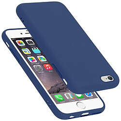 Cadorabo Coque iPhone 6 PLUS / 6S PLUS Etui en Bleu