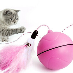 Wewoo Jouet pour drôle de chat de boule d'instantané LED rechargeable par USB rose