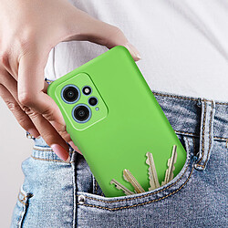 Avizar Coque pour Xiaomi Redmi Note 12 4G Semi-rigide Soft-touch Fast Cover Vert pas cher