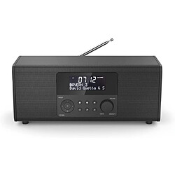 HAMA Radio numérique DAB / DAB + / FM avec 2 alarmes noir 