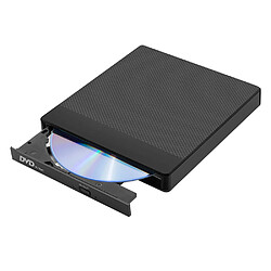 Type-C Lecteur DVD externe Portable Lecteur CD/DVD Graveur Graveur avec lecteur de carte SD/TF pour MacBook Ordinateur Portable Bureau Windows Mac OS