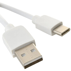 Acheter Câble USB 2.0 - USB vers Micro USB Type C - 1 mètre HDEO Blanc