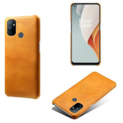 Coque en TPU + PU orange pour votre OnePlus Nord N100