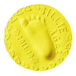 Acheter Ultralight Clay Baby Handprint Footprint Print Mud DIY Craft Yellow