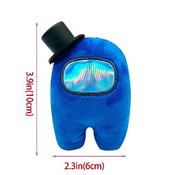 RedMiter Peluche Among Us Astronaute Merch Crewmate 10cm Bleu W22