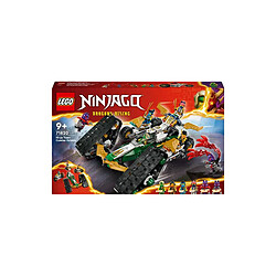 LEGO NINJAGO LEGO® Ninjago® 71820 Le véhicule combiné de l'équipe des ninjas