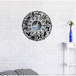 Avis DEKORY Astrologie Horloge Murale en Métal 50cm