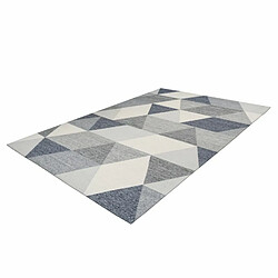 Acheter Paris Prix Tapis d'Extérieur Géométrique Yoga Gris & Crème 200 x 290 cm