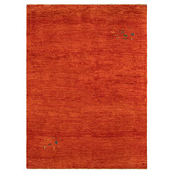 Vidal Tapis de laine 205x149 rouge Gabbeh Shouli