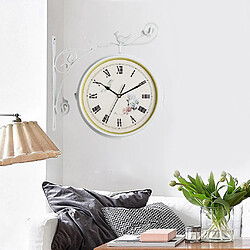 Horloge murale double face