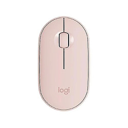 Universal Souris Bluetooth sans fil souris portables mignonnes (rose)