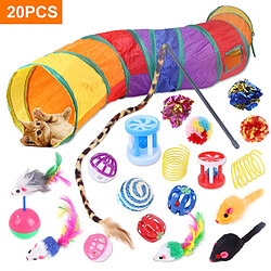 Universal 20 PCs Caterpillar Ensemble de jouets Souris à rouleaux Kitten Fun Psycho Exercices physiques Puzzle JS22 | Jouets