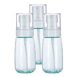 3pcs Vide En Plastique Fine Brume Vaporisateur Bouteille De Parfum Conteneur Atomiseur 60 Ml Bleu pas cher