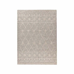 Paris Prix Tapis Tissé Géométrique Rhombus Beige & Marron 160 x 230 cm