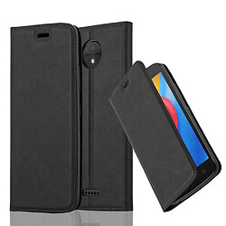 Cadorabo Coque Motorola MOTO C Etui en Noir