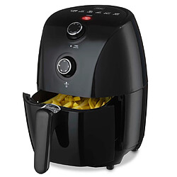 Trebs Friteuse à air chaud 900 W 1,5 L Noir 99354