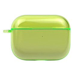 Wewoo Coque Pour AirPods Pro 3 PC Housse de protection écouteurs sans fil avec trou lanière vert