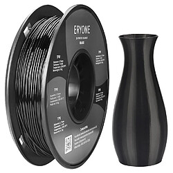 None Filament ERYONE TPU pour imprimante 3D 0,5 kg (1,1 lb)/bobine - Noir