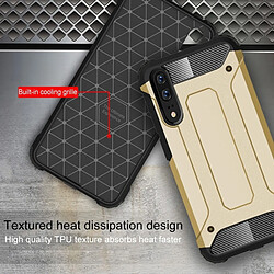 Wewoo Coque renforcée or pour Huawei P20 Full-Rugged TPU + PC Combinaison Couverture Arrière Cas pas cher