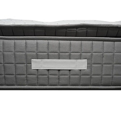 Vente-Unique Matelas 160 x 200 cm ressorts ensachés 7 zones et mémoire de forme ép.28cm - MARANI de YSMÉE pas cher