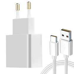 Chargeur Secteur USB et Câble USB-C Puissance 33W Original Vivo Blanc