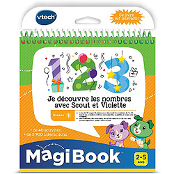 VTech livre éducatif Je découvre les nombres avec Scout et Violette