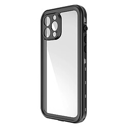 Coque Intégrale pour iPhone 13 Pro Waterproof IP68 Redpepper Contour Noir