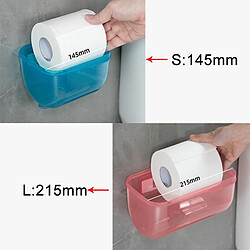 Acheter Universal Porte-papier de toilette en plastique, porte-serviettes de toilette, étagères de rangement, boîtes de rangement, papier toilette (rose)